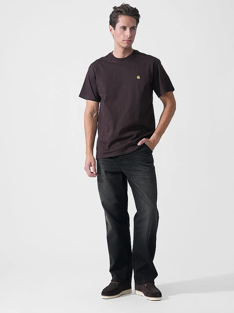 CARHARTT WIP T-Shirt CHASE marron